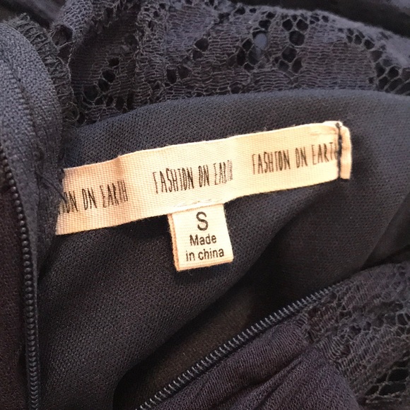 Altar’d state navy lace dress! - Picture 4 of 5